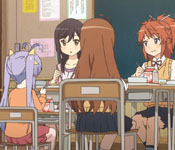non non biyori school lunch